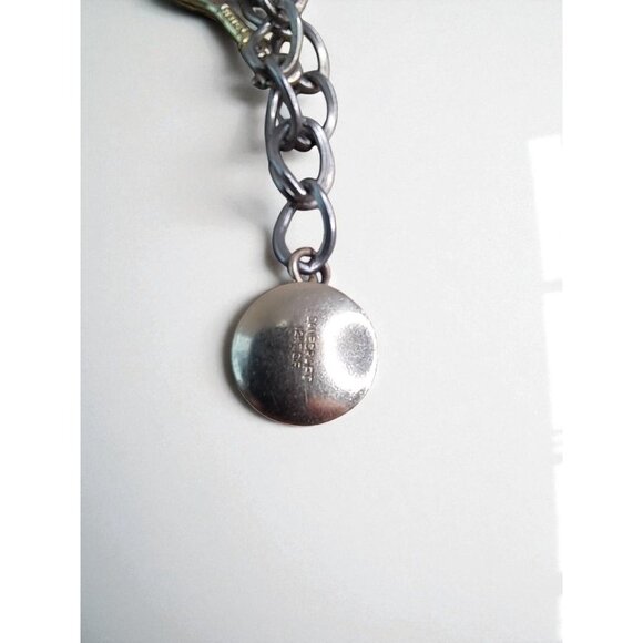 Vintage 1950s–1970s Charm Bracelet – Danecraft 12kt GF, Sterling Tennis Racket, - Picture 7 of 12